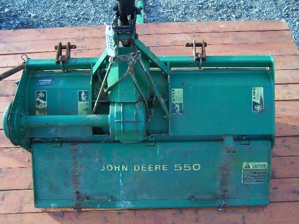 John Deere 550 Roto-Tiller - 8
