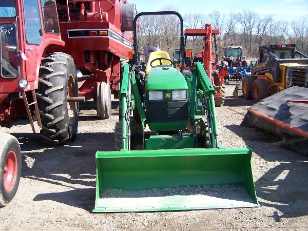 JOHN DEERE 4310 COMPACT TRACTOR 4X4 W/LOADER - 2
