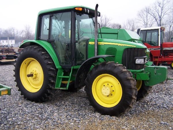 JOHN DEERE 6420 Tractor 4x4 w/ Cab, Power Quad - 5