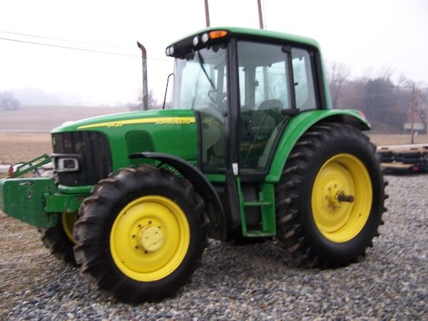 JOHN DEERE 6420 Tractor 4x4 w/ Cab, Power Quad - 8