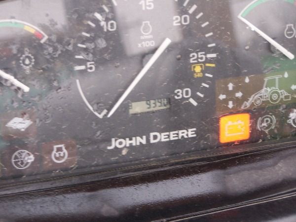 JOHN DEERE 110 Tractor Loader Backhoe 900 hours - 7