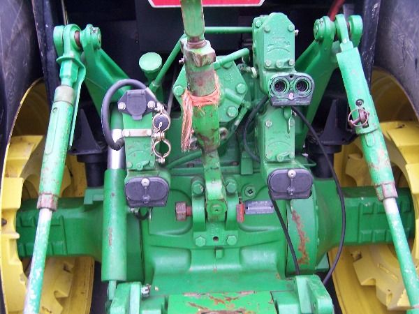 JOHN DEERE 4960 4x4 Tractor w/ Duals, Weights Nice - 7