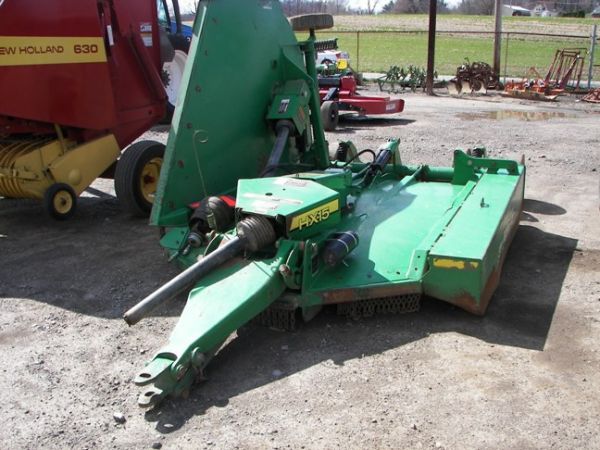 Nice John Deere HX15 Batwing mower for Farm Tracto: Nice John Deere HX15 Batwing mower. The mower is in good working condition. Ready to go to work. Lot# 15241 SERIAL# DE19085