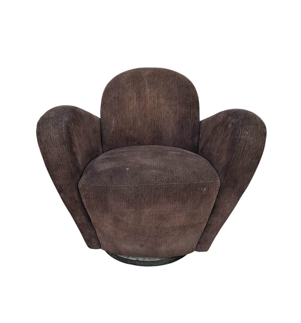 Michael Wolk, "Miami" Swivel Lounge Chair (1 of 6)