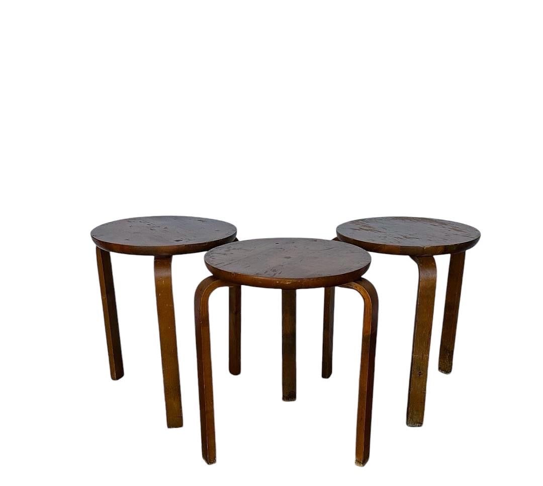 Alvar Aalto, Stackable Side Tables, 1960s (1 of 6)