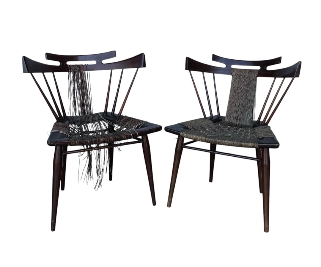 Edmond Spence for Jacobson Interiors, 'Yucatan' Chairs: Edmond Spence for Jacobson Interiors, 'Yucatan' Chairs. 31.75”H x 24.75”W x 19”D Seat: 17”H x 18”D