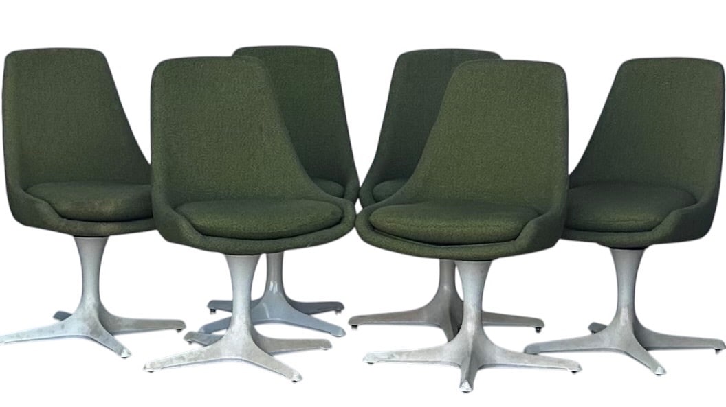 Chromcraft, Dining Chairs: Chromcraft, Dining Chairs. 19.5”H x 17.5”W x 16”D Seat: 17.5”H x 16”D