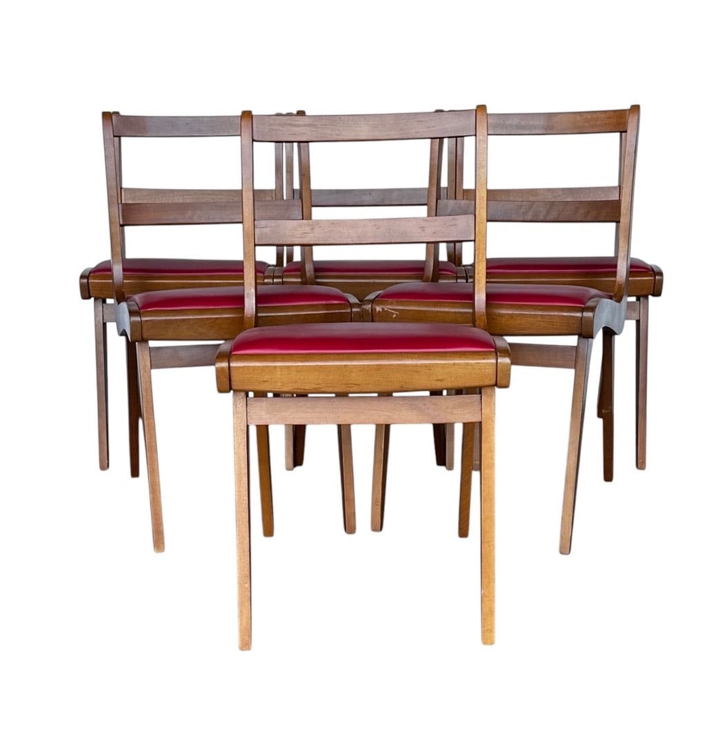 T.H. Brown Dining Chairs, 1960s: T.H. Brown Dining Chairs, 1960s. 31.5”H x 19.5”W x 22”D Seat: 19”H x 19”D