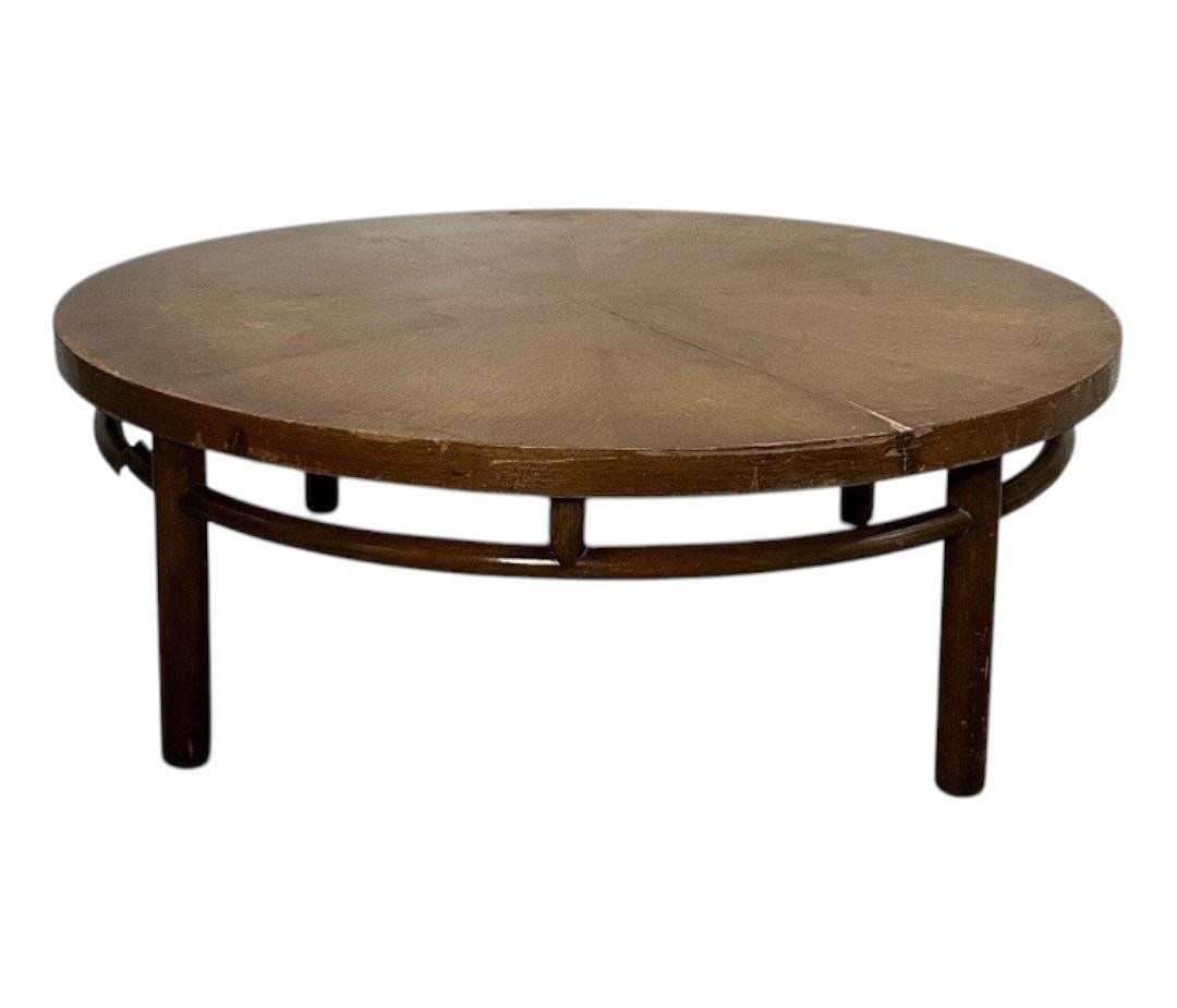 T.H. Robsjohn-Gibbings for Widdicomb, Walnut Coffee Table (1 of 5)