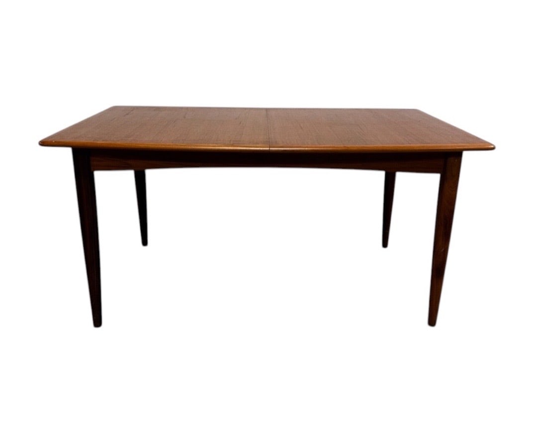 Style Arne Vodder Mid Century Danish Teak Hidden Leaf Dining Table, 1960s (1 of 3)