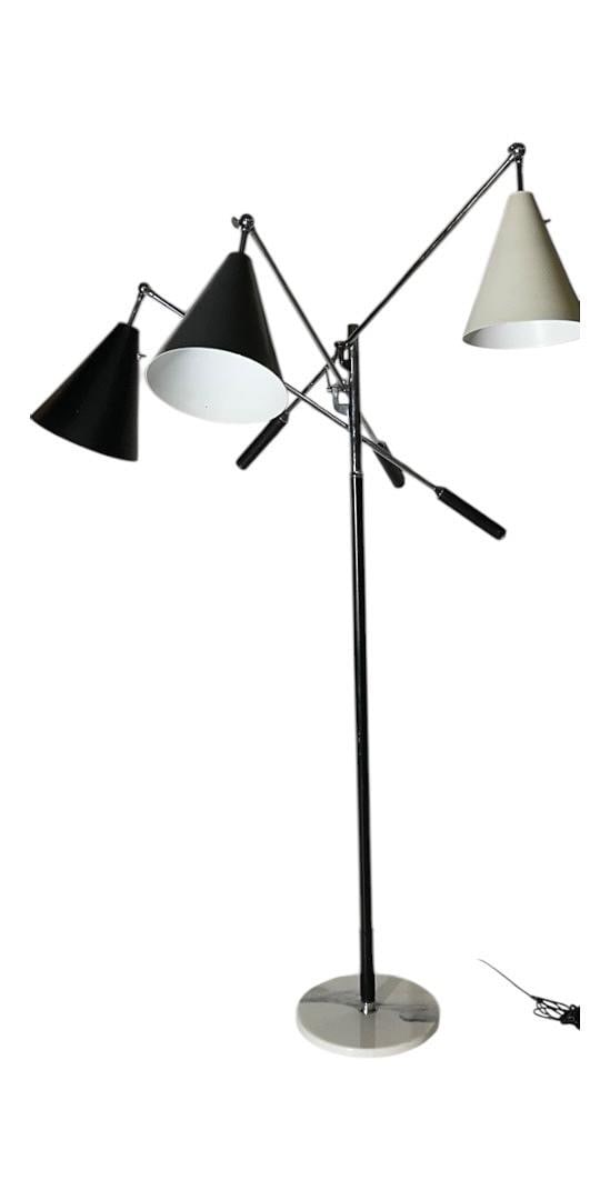 Attributed to Angelo Lelli for Arredoluce, “Triennale” Floor Lamp, Italy (1 of 7)