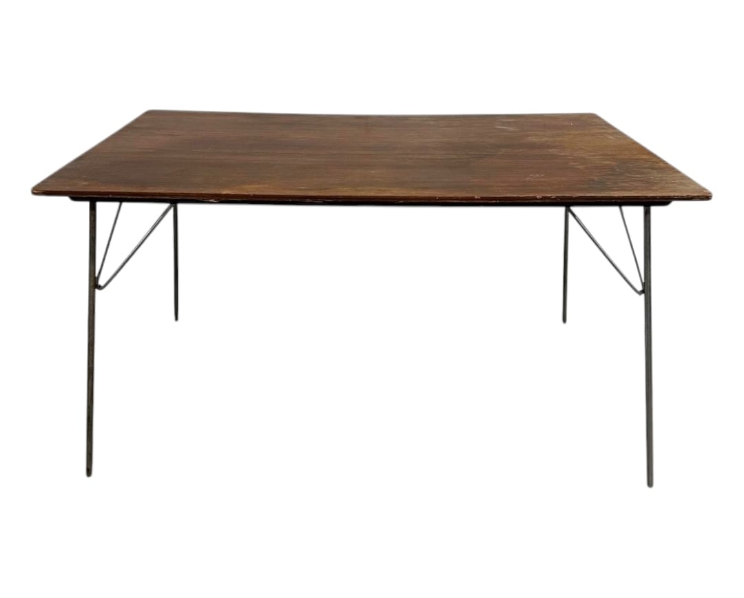 Charles and Ray Eames, Walnut DTM Folding Dining Table (1 of 6)