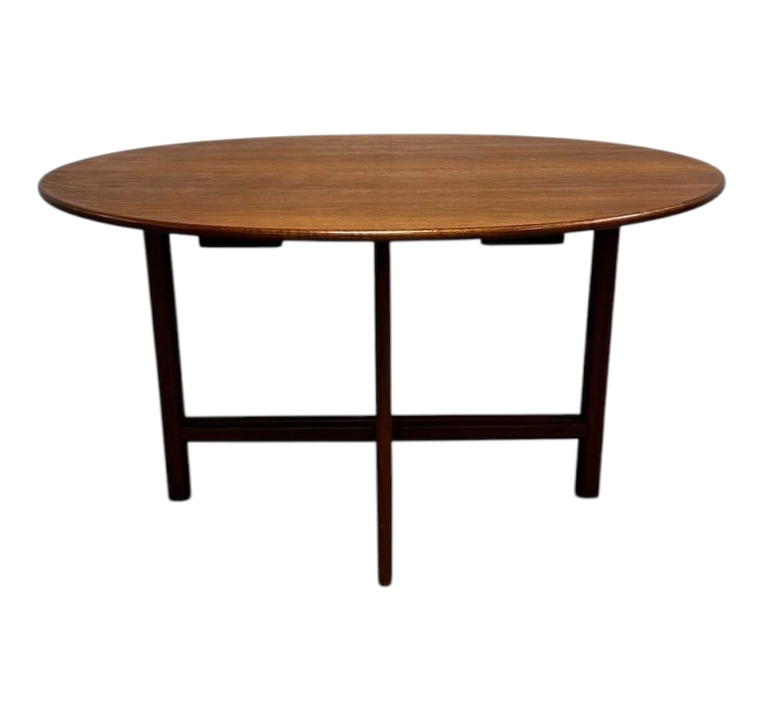 Karl-Erik Ekselius For Jov, Teak Dining Table w/ 3 Leaves, 1960s (1 of 5)