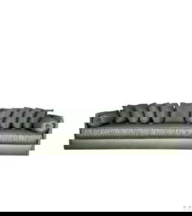 John Saladino for Dunbar, "Kips Bay Sofa": John Saladino for Dunbar, "Kips Bay Sofa". 27.75"H x 120"W x 34"D, Seat: 18"H x 22"D