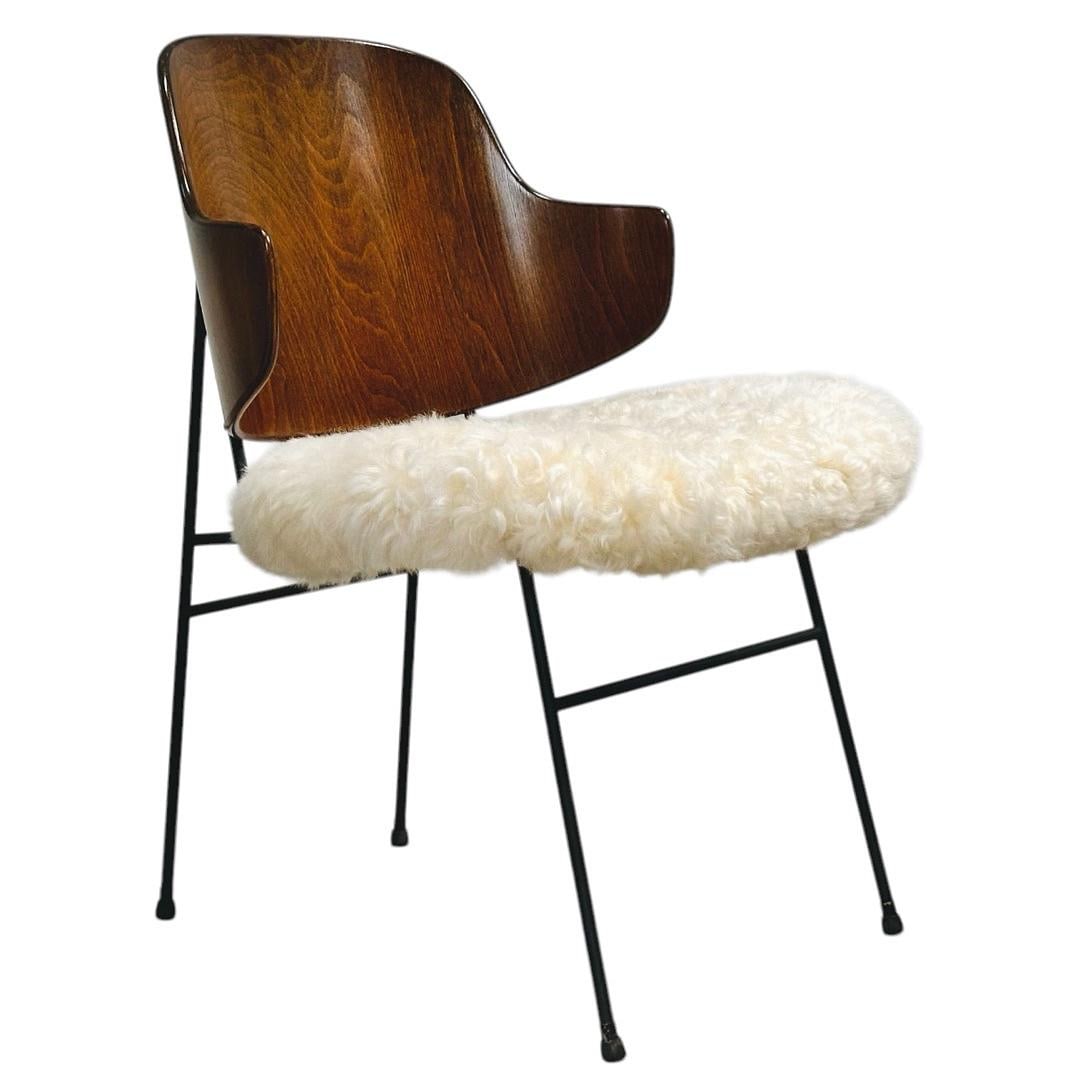 Ib Kofod-Larsen for Selig, "Penguin" Lounge Chair, Denmark, 1950s: Ib Kofod-Larsen for Selig, "Penguin" Lounge Chair, Denmark, 1950s. 32.5"H x 22"W x 26"D, Seat: 18"H x 19"D