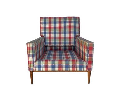 Paul McCobb, Lounge Chair, 1960s: Paul McCobb, Lounge Chair, 1960s. 32"H x 31"W x 31"D, Seat: 12"H x 22"D
