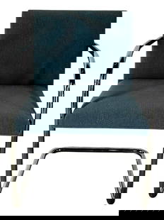 Mies van der Rohe for Knoll, Brno Tubular Chair: Mies van der Rohe for Knoll, Brno Tubular Chair. 31"H x 21.75"W x 19.5"D, Seat: 18"H x 16"D