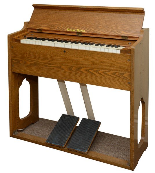 SMALL PEDAL ORGAN/HARMONIUM made by Pearl River, the