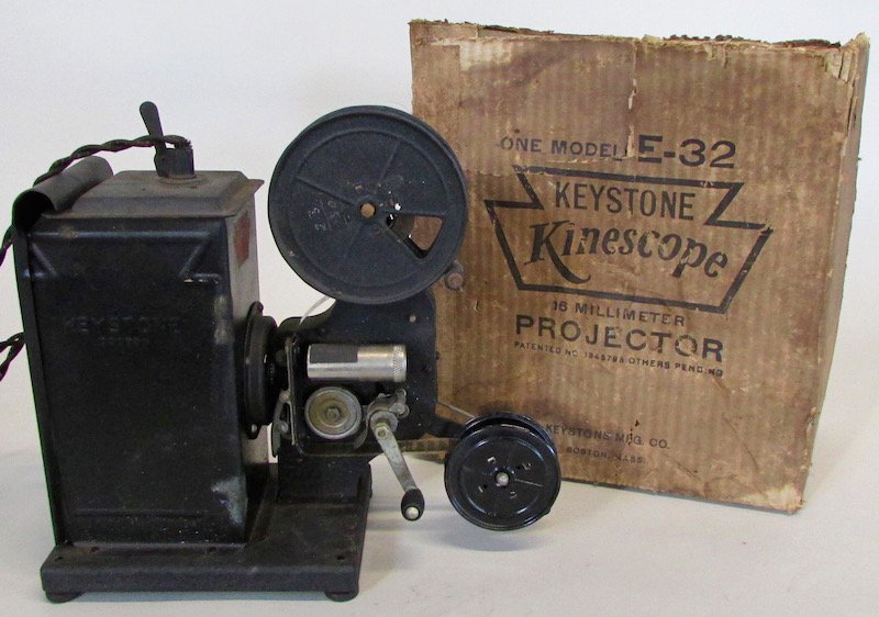 Keystone Model E-32 with Mickey Mouse 16MM Film (1 of 4)