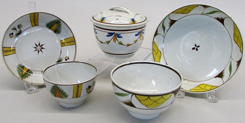 Group of Continental Creamware (1 of 3)