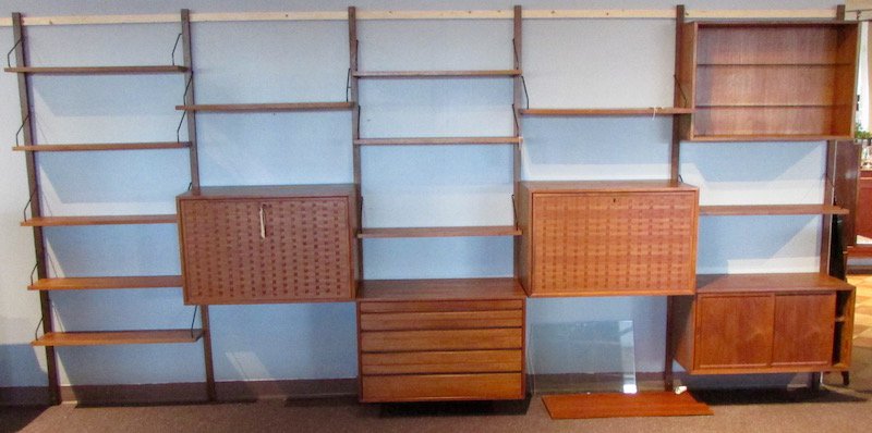 Danish Teak 1970's 5 Section Wall Unit (1 of 8)