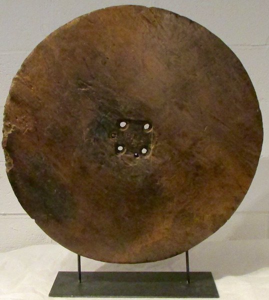 Spanish Colonial Wooden Wagon or Cart Wheel (1 of 6)