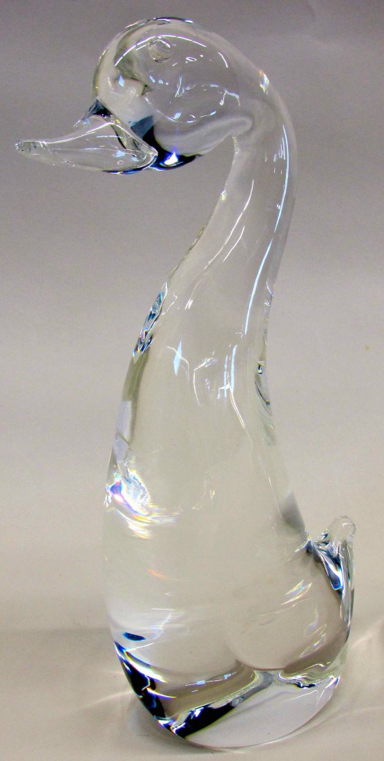 Steuben Crystal Figure of a Swan (1 of 1)