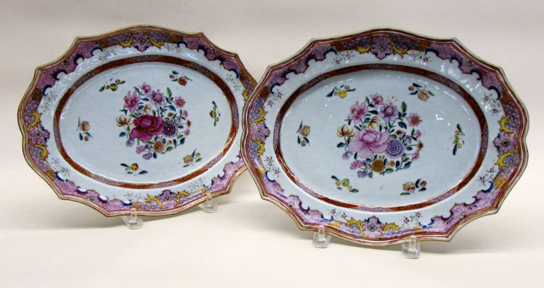 Pair of Chinese Export Platters (1 of 1)