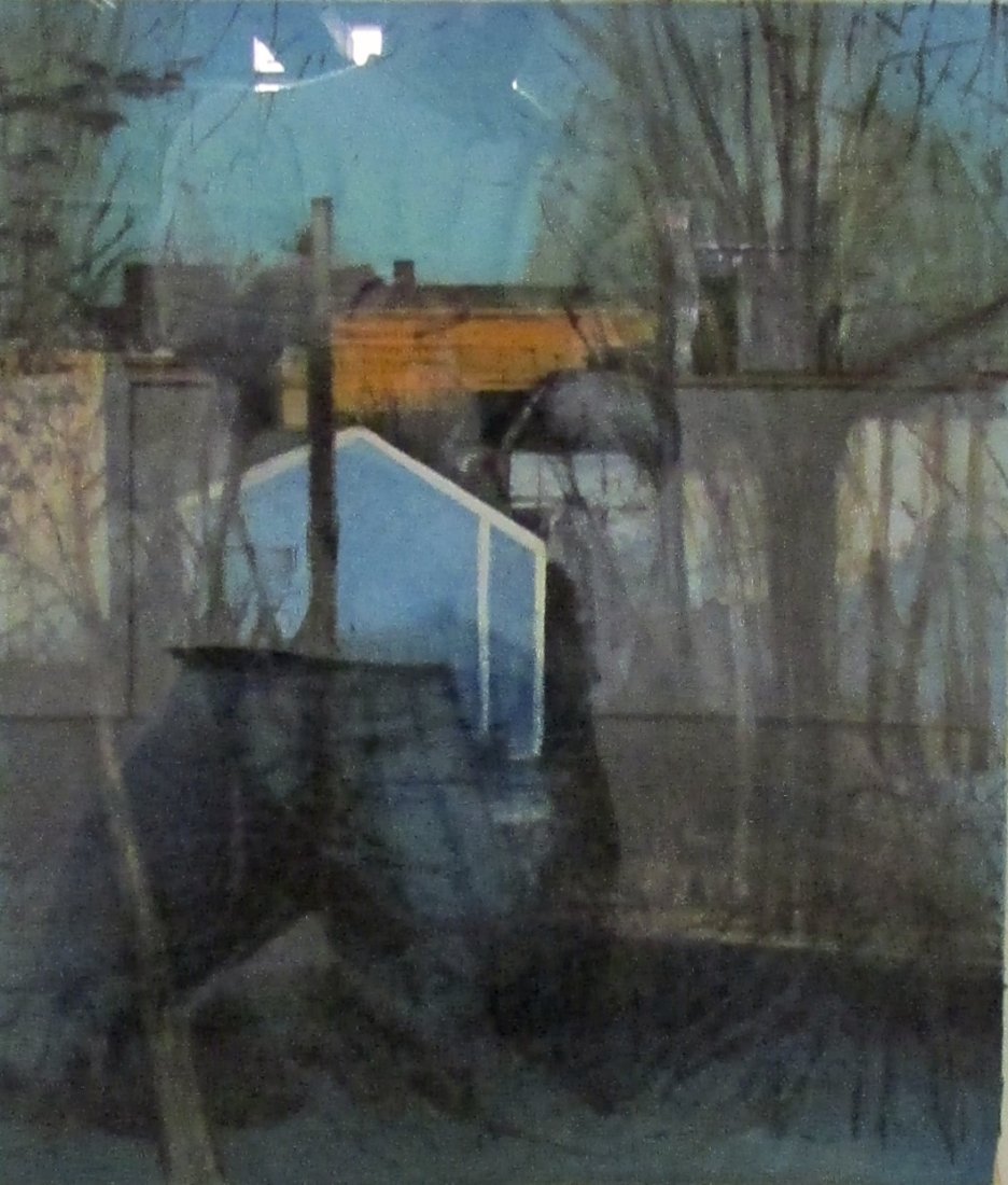 Michael Mazur "Carriage House" Trial Proof (1 of 3)