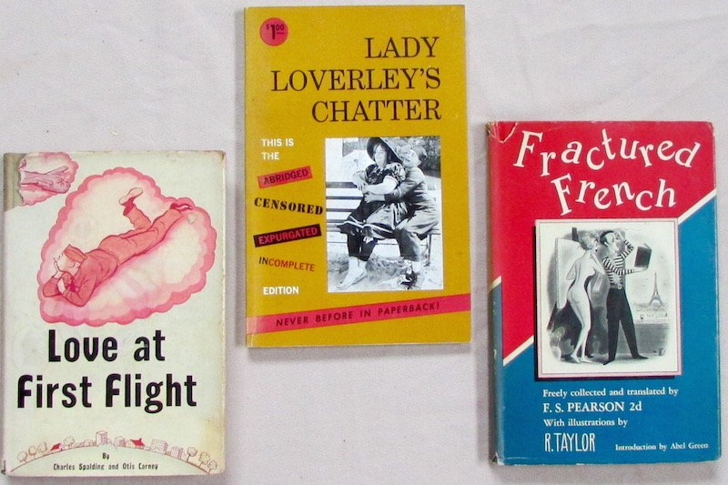 Humor: Lot of 28 volumes, mostly mid-20th Century humor including "Best Cartoons of 1950", "Exaltation of Larks", "Bed Manners", and "Captions Courageous".