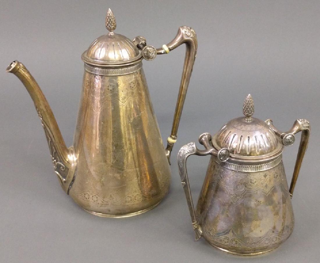 Sterling silver teapot (1 of 3)