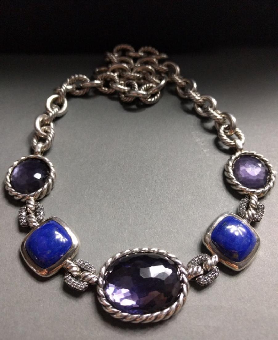 Silver chain necklace (1 of 2)