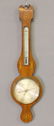 Mahogany barometer