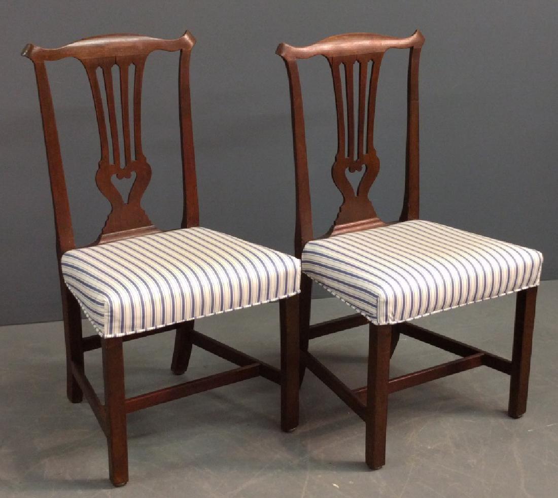 Chippendale side chairs (1 of 2)