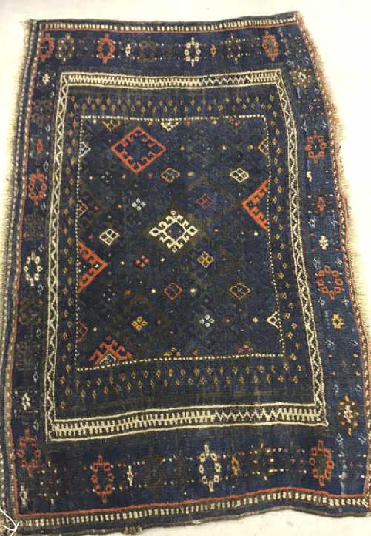 Blue Dagestan Saddle Bag (1 of 2)