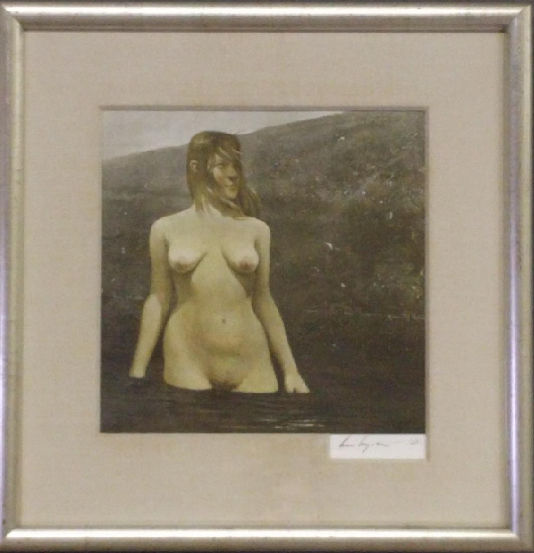 Andrew Wyeth Hand Signed Print "Seabed" (1 of 3)