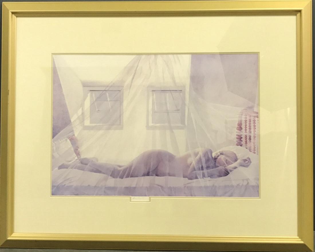 Andrew Wyeth Hand Signed Print "Daydream" (1 of 4)