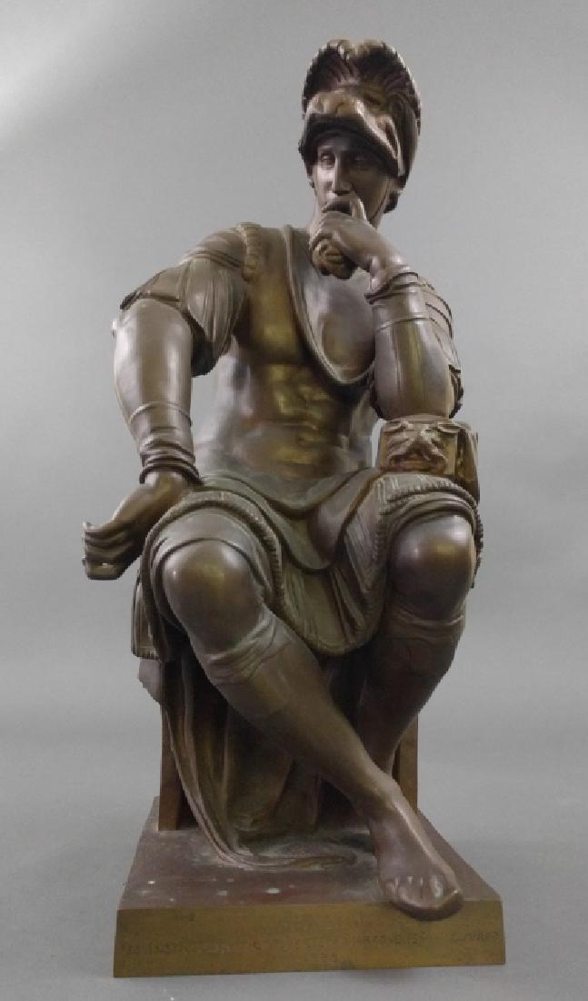 Ferdinand Barbedienne Fine Bronze Seated Figure (1 of 7)