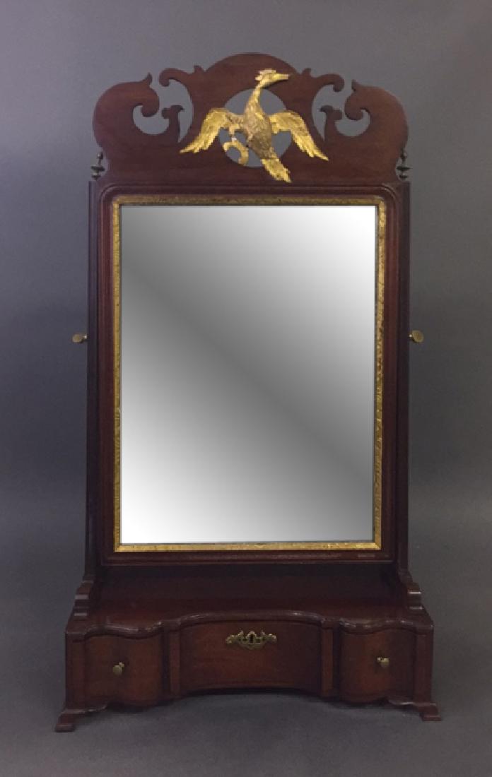 Georgian Mahogany Shaving Stand (1 of 3)