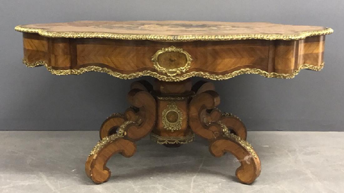 Italian Marquetry Inlaid Coffee Table (1 of 10)