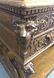 Oak Side Server with Carved Lion Heads & Griffins - 5