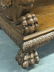 Oak Side Server with Carved Lion Heads & Griffins - 7