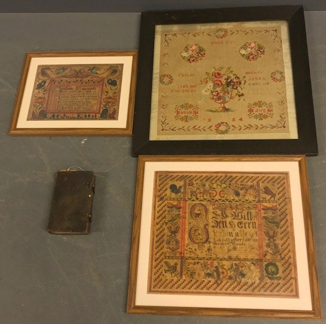 German Bible, Sampler, Frakturs (1 of 6)