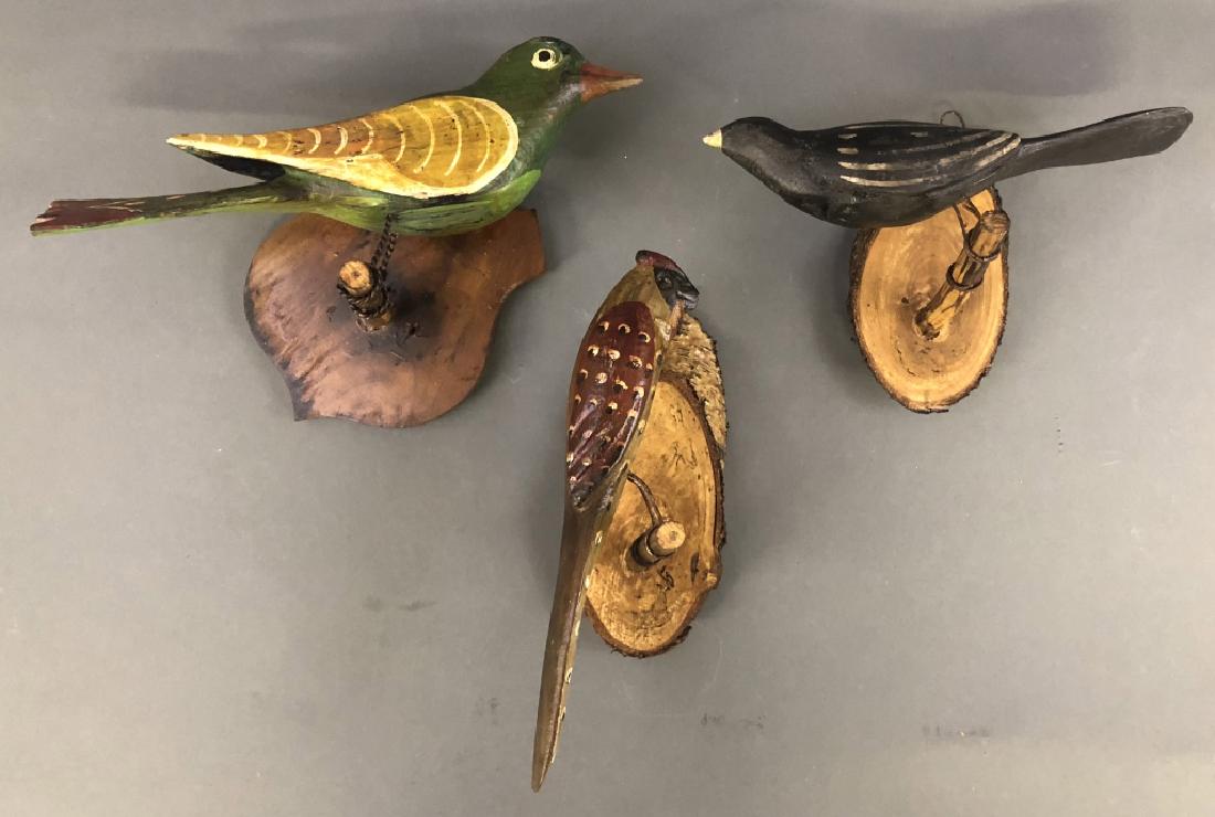 Grouping of Continental Paint Decorated Birds (1 of 1)