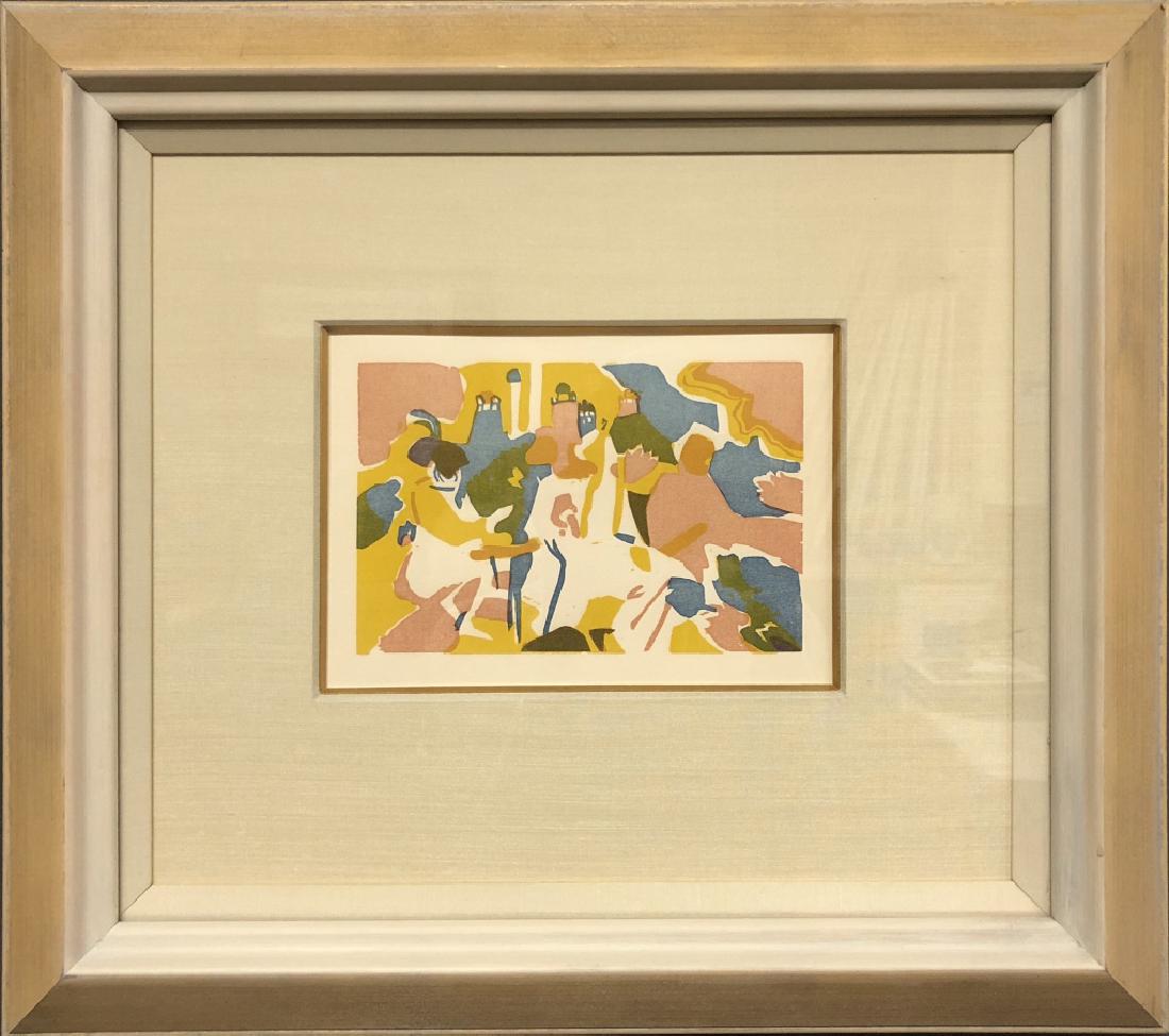 Kandinsky Original Color Woodcut "Orientalisches" (1 of 4)