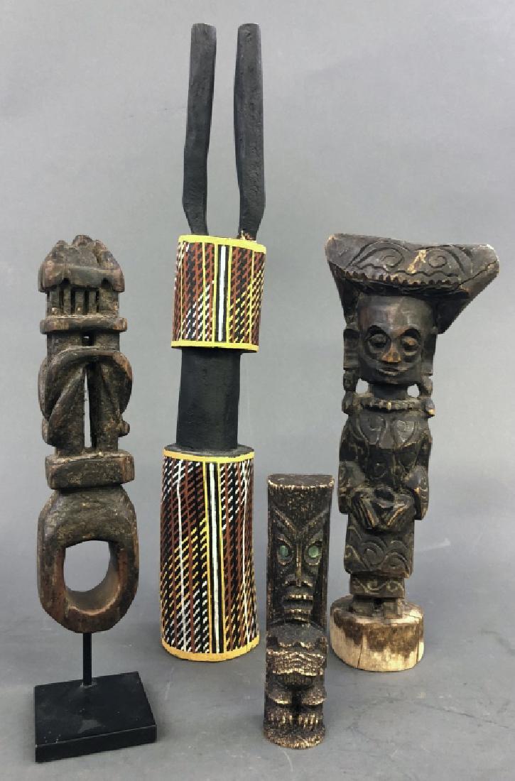 Four Primitive Art Objects (1 of 3)