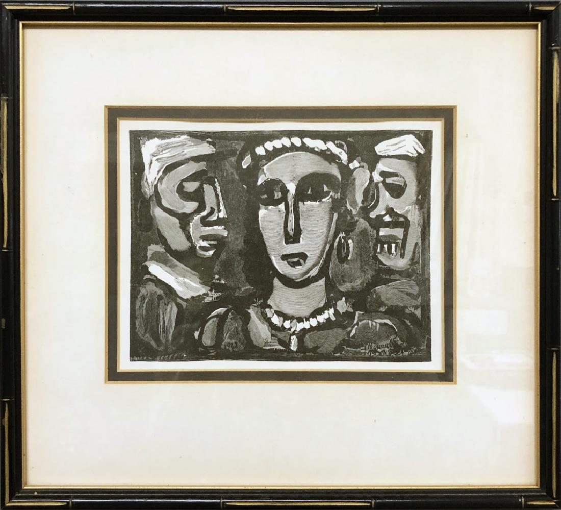 George Rouault Print "Les Visages" (1 of 3)