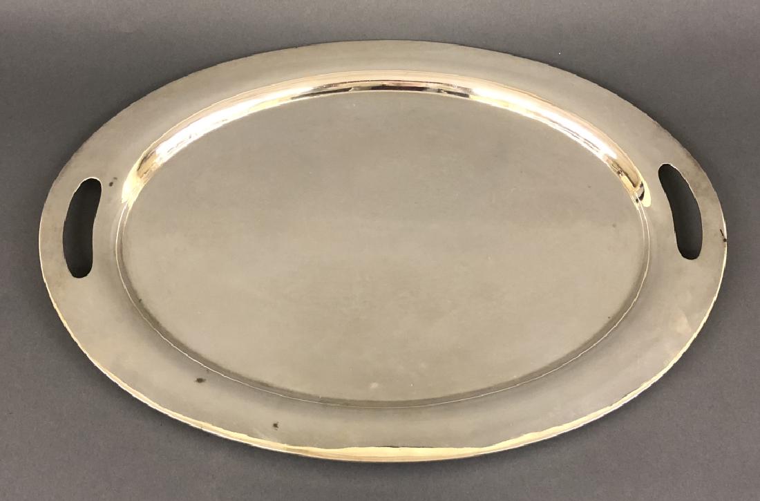 Reed & Barton Sterling Silver Oval Tray (1 of 3)