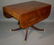 417: Duncan Phyfe style mahogany drop-leaf table with