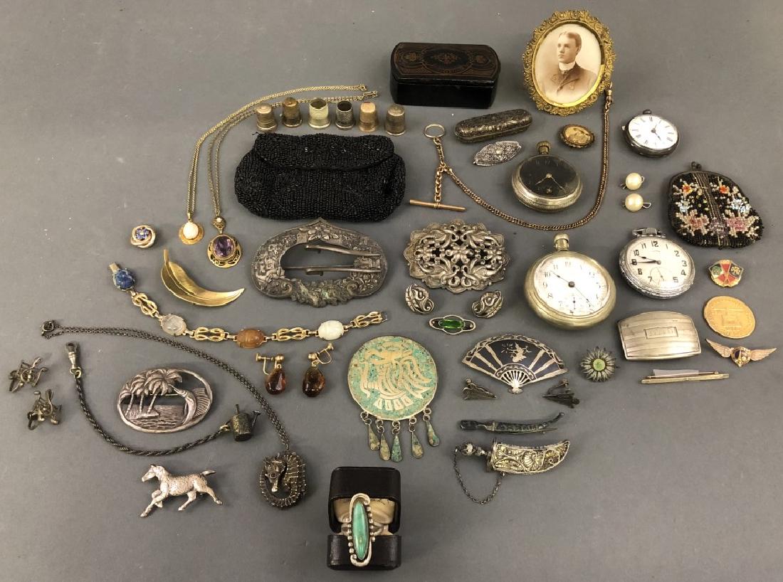 Grouping of Vintage Jewelry, etc. (1 of 7)